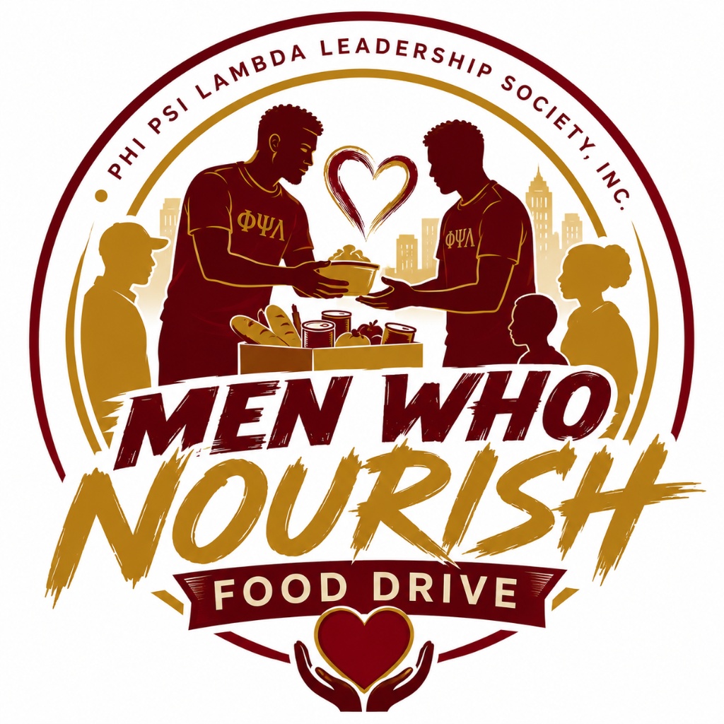Men Who Nourish Food Drive logo